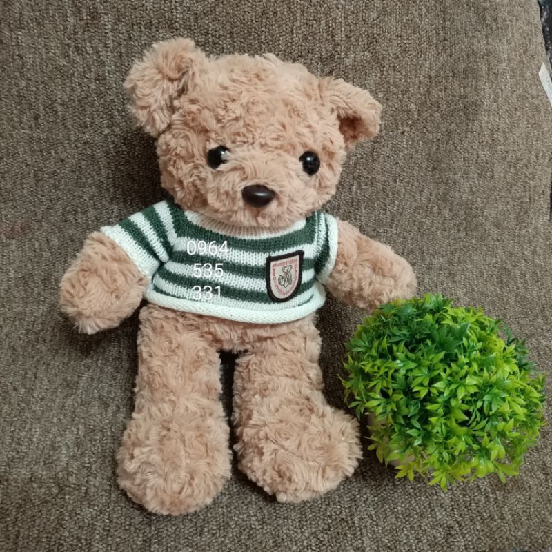 💖 Gấu tedy áo len 30cm💖