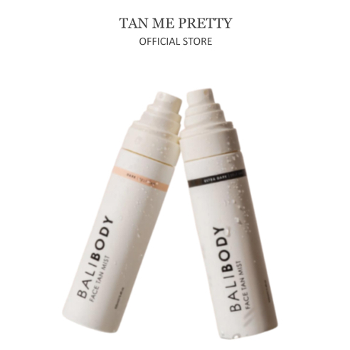 Xịt khoáng dưỡng nâu mặt hữu cơ đa dạng tone Bali Body Australia Face Tan Mist 100mL