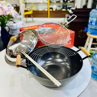 CHẢO GANG SÂU LÒNG LA GOURMET 34CM 0543