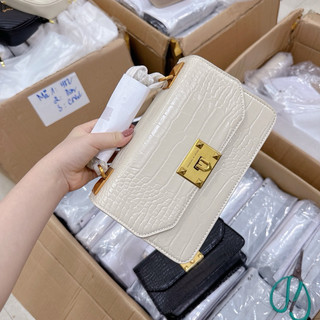 (Túi giấy hãng) Túi khoá gập size 22 hàng đẹp