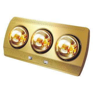 Bóng đèn sưởi nhà tắm treo tường đui sứ chống cháy nổ, Đèn sưởi nhà tắm 2 bóng 3 bóng cao cấp hàng loại 1