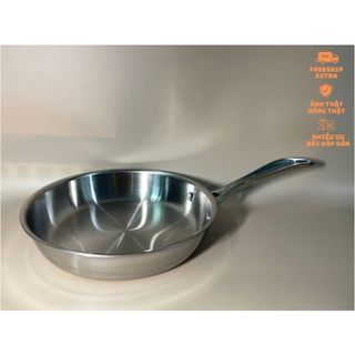 Chảo inox đúc liền khối 3 lớp zwilling 18cm, 20cm, 22cm, 24cm, 26cm