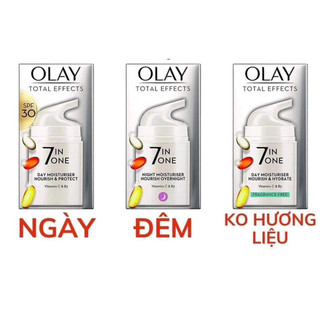 Kem dưỡng trắng da mặt 7in1 Olay Total Effects