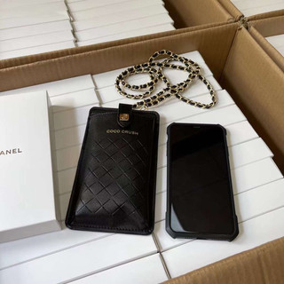 [chính hãng] túi phone Chane-l vip gift ( size 10x18x1.5cm)