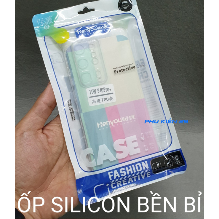 Ốp lưng silicon dẻo trong cao cấp Henyou