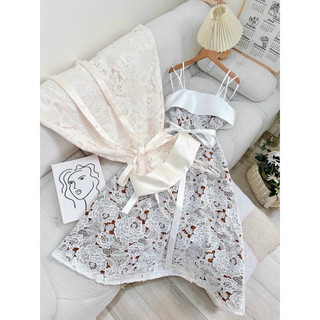 ĐẦM MIDI REN HAI DÂY