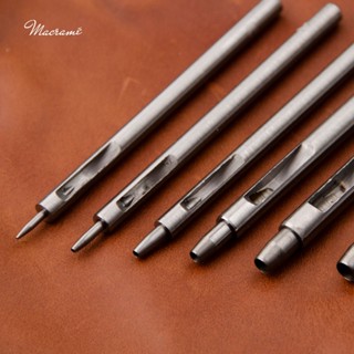 Bộ đục da tròn_Dụng cụ làm đồ da