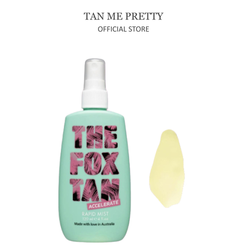Xịt phơi nắng tăng tốc bán chạy nhất hương cocktail siêu chill Fox Tan Australia Rapid Tanning Mist Accelerator 120mL