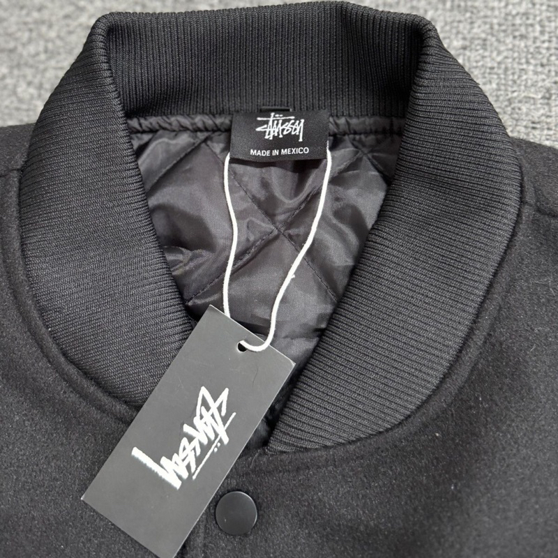 Áo Khoác Mùa Đông Stusssy CDG Trần Bông