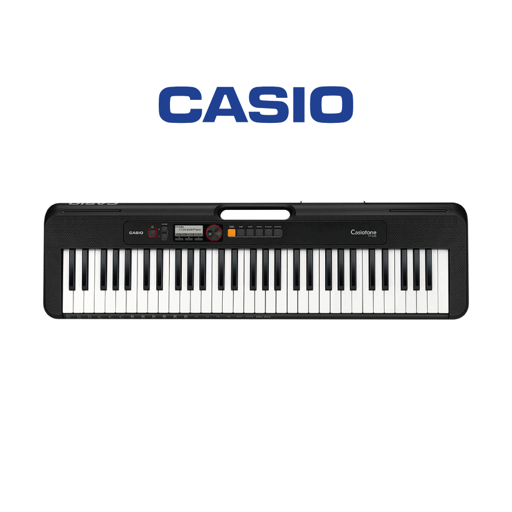 Đàn Organ điện tử, Portable Keyboard - Casio Casiotone CT-S200BK (CT-S200, CT S200) - Gọn gàng, thanh mảnh và phong cách