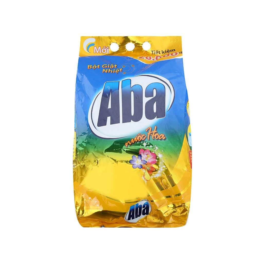 BỘT GIẶT NHIỆT ABA HƯƠNG NƯỚC HOA BỊCH 4KG