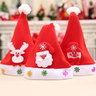 Mũ Noel Có Đèn Led Cho Bé, Quà Tặng Noel Cho Bé