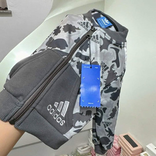 (9-40kg) Bộ nỉ bé trai Das khủng long xám