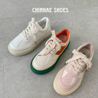 Giày sneaker thể thao thoáng khí đế dày tăng chiều cao phong cách trẻ trung cho nữ đi học đi chơi