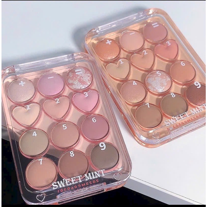 BẢNG PHẤN MẮT TONE PASTEL 12 MÀU NỘI ĐỊA