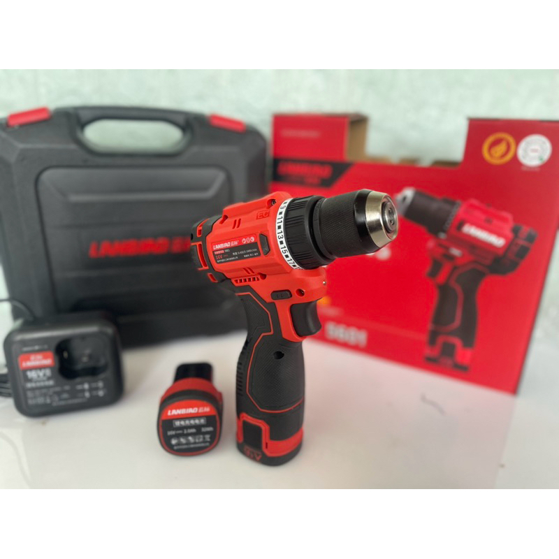 Khoan pin 10 ly không than lanbiao 5601