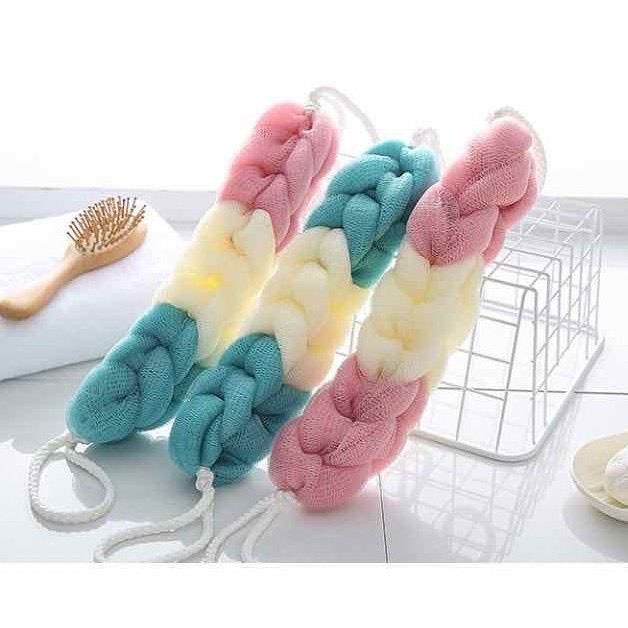 Bông Tắm Dài Bông Tắm Tròn Cao Câp Mềm Mại Dai Không Gây Đau Rát, Hàng NHẬP KHẨU