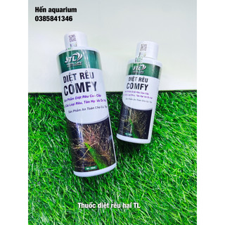 Thuốc diệt rêu hại TL Comfy : chuyên gia xử lý rêu hại trong bể cá cảnh thuỷ sinh