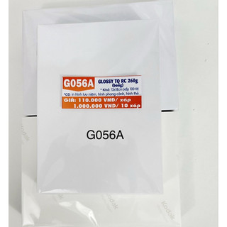 GIẤY IN ẢNH 1 MẶT GLOSSY 270GMS KODAK 13X18 ( XẤP 100 TỜ)