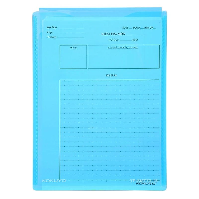 Bộ Túi Kiểm Tra Campus TP-SMT70-15 - Màu Ngẫu Nhiên