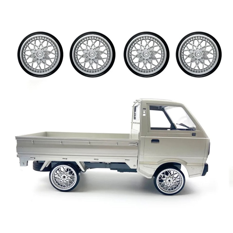 Bộ 4 bánh Drift kim loại WPL D12-hex 5mm