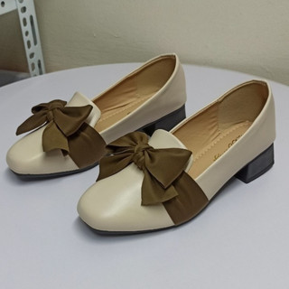 [FREE SHIP TOÀN QUỐC] Giày nữ 3 phân nơ lụa đi êm, dễ phối đồ
