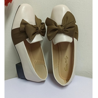 [FREE SHIP TOÀN QUỐC] Giày nữ 3 phân nơ lụa đi êm, dễ phối đồ