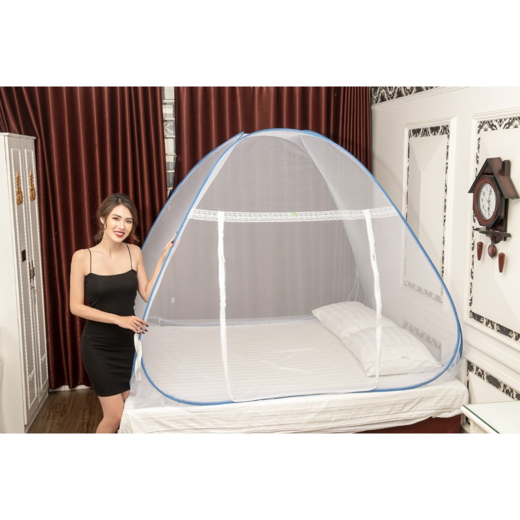 Màn Chụp Tự Bung Đỉnh Chóp, Kích Thước 1m2, 1m4, 1m6, 1m8, 2m Hoàng Gia