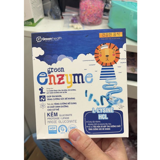 Green enzyme - tăng cường dưỡng chất cho trẻ - 5 vỉ x 5 ống x10ml
