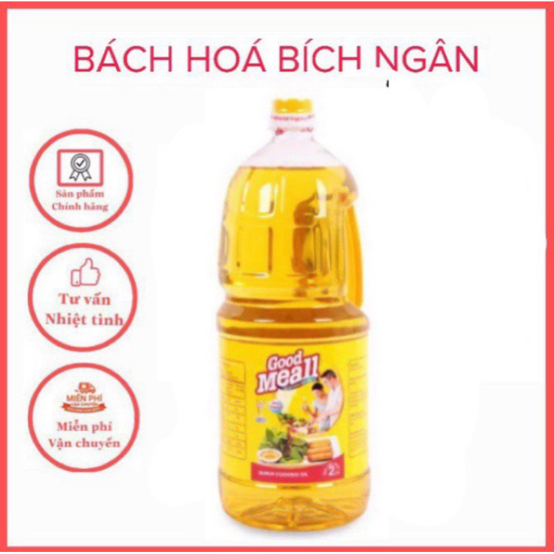 Dầu ăn cao cấp good meall  2 lít