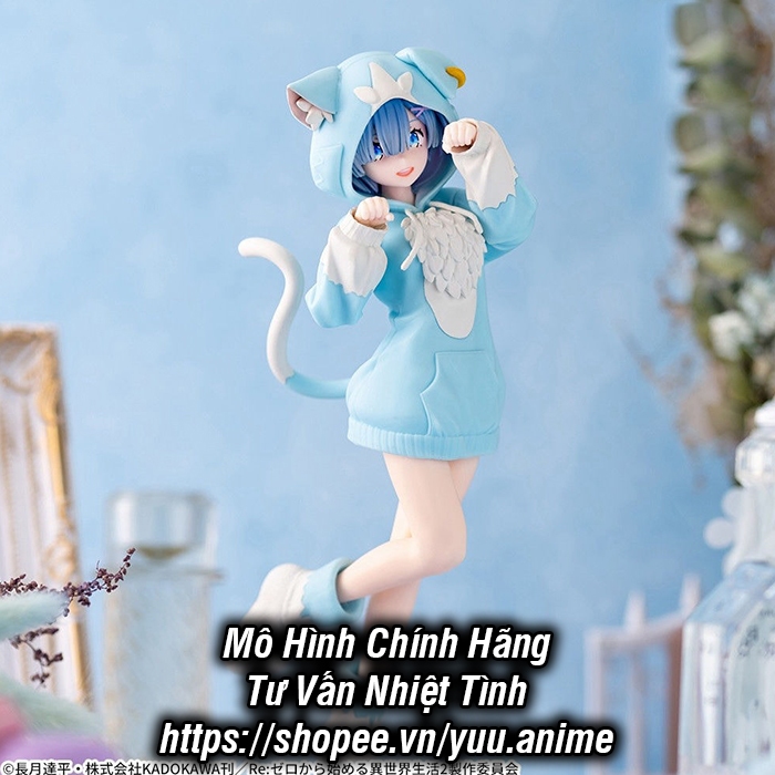 Mô Hình Chính Hãng Re:Zero - Rem - Luminasta - Dai Seirei Puck (SEGA)