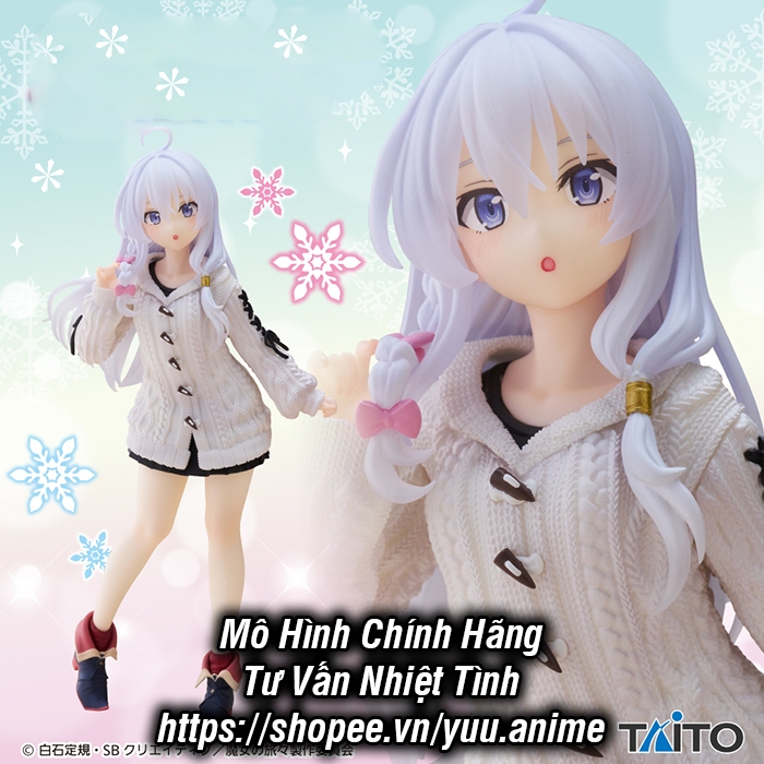 Mô Hình Majo no Tabitabi - Elaina (Hành trình của Elaina) - Coreful Figure - Knit Sweater Ver. (Taito)