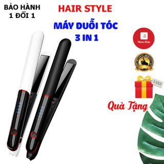 Máy duỗi tóc, máy ép tóc, máy làm tóc xoăn, kẹp tóc duỗi tóc uốn cúp chỉnh nhiệt Koremi Bảo hành 12t