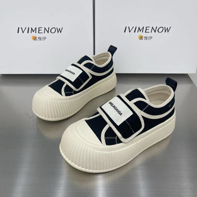 THE2001STORE | Giày ulzzang nữ đế bánh mì phong cách Hàn Quốc