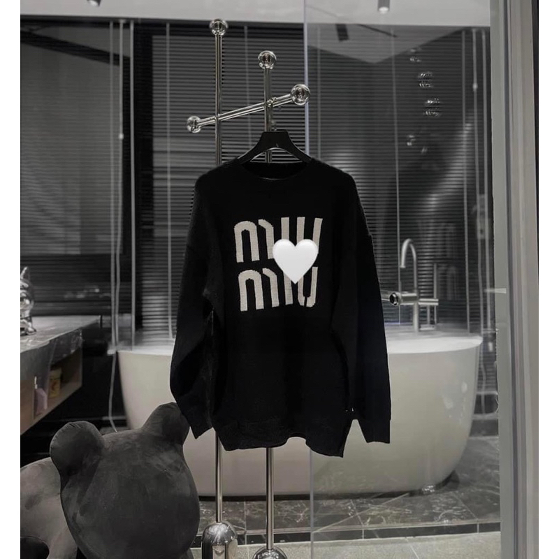 Áo Len Form Rộng MiuMiuu Hàng QC