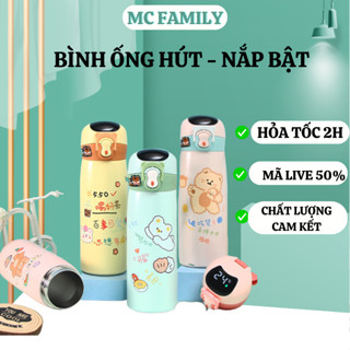 Bình nước giữ nhiệt inox 316 500ml có hiển thị nhiệt độ và quai xách 2 lớp giữ nhiệt nóng lạnh cao cấp