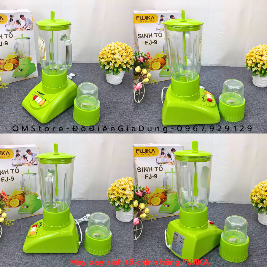 Máy Xay Sinh Tố FUJIKA FJ-9 Chính Hãng , Máy Xay SInh Tố các loại Hoa Quả Rau Thịt  Đa Năng QM Store