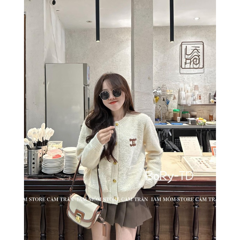 Áo khoác len lông Ce.Line siêu đẹp qcl1