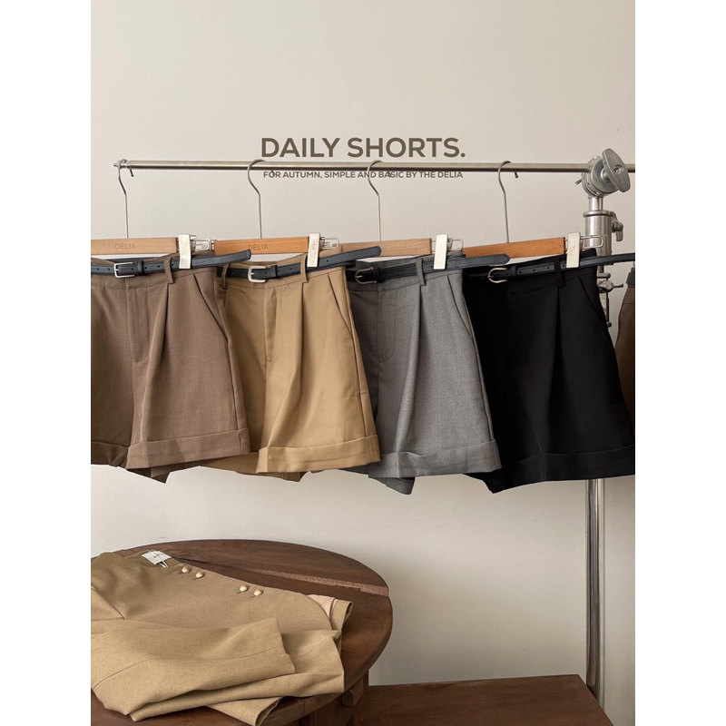 9817 QUẦN SHORT GẬP GẤU