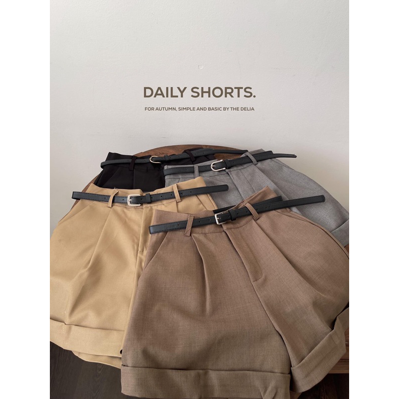 9817 QUẦN SHORT GẬP GẤU