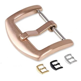 Khóa đồng hồ (GIÁ 5 CÁI) bản to ghim 3mm inox size 16mm 18mm 20mm 22mm 24mm