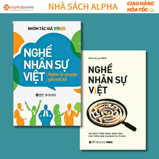 Lẻ/combo 2 sách nghề nhân sự việt tập 1 + tập 2: một bức tranh tổng thể về nhân sự thế hệ mới