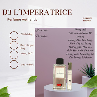 Mẫu thử nước hoa nữ d£g d3 imperatrice edt