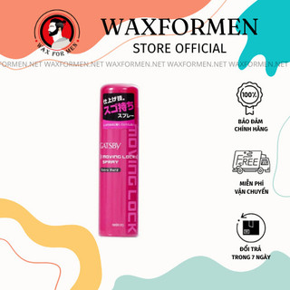 Gôm xịt tạo kiểu tóc GATSBY Moving Lock Spray Extra Hard - Wax for men