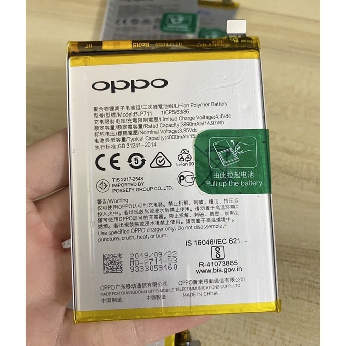 Pin OPPO A1K Realme C2  ZIN Hàng Cao Cấp Bóc Máy