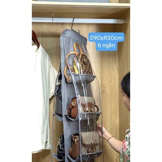 Túi Treo Đựng Túi Xách Cao Cấp Tiện Lợi Vải Oxfort Hàng VNXK (Có Video)