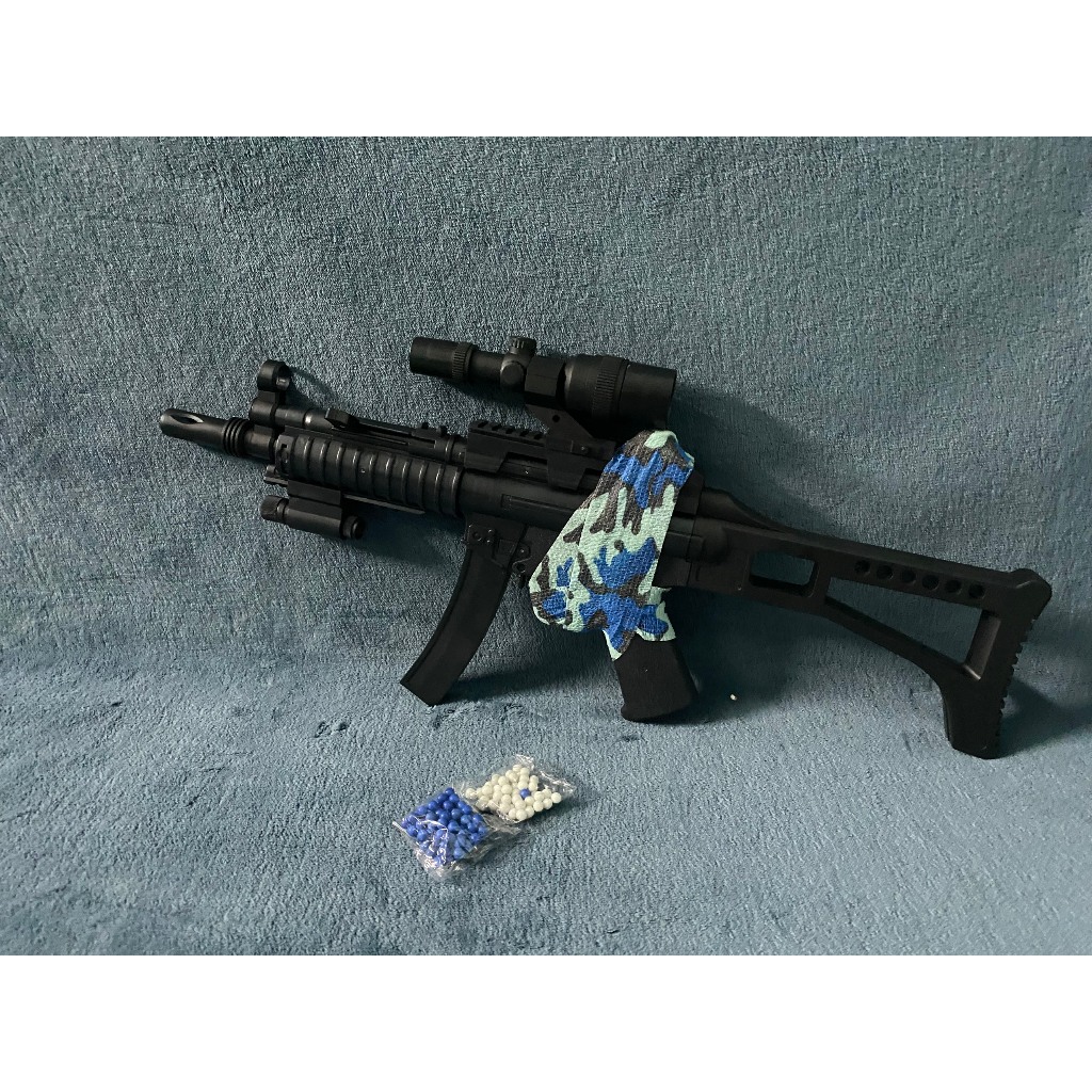 Đồ chơi mô hình mp5 tặng kèm bi nhựa