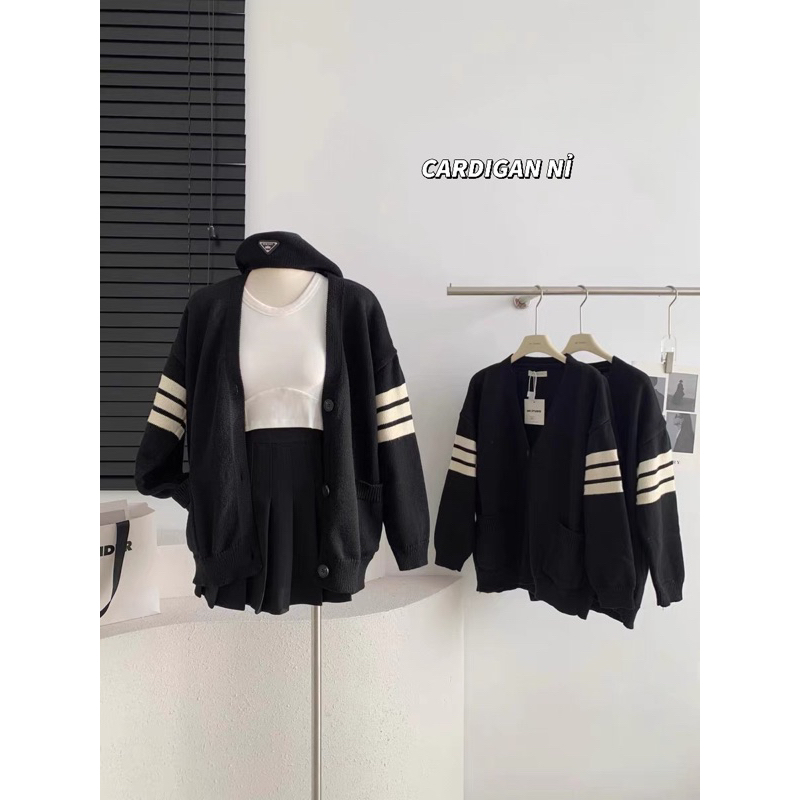Áo Khoác Cardigan Chất Nỉ Lót Trần Bông - Phong Cách Trẻ Trung Hottrend 2023