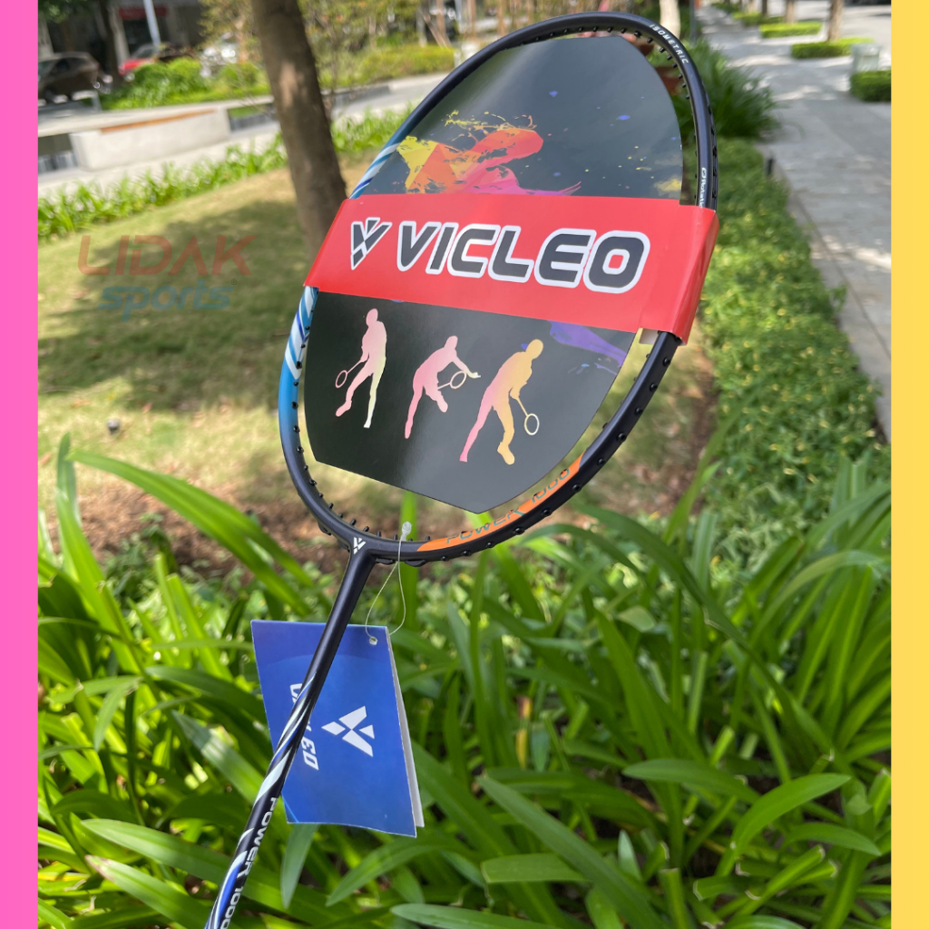 Vợt cầu lông căng 10kg, 11kg VICLEO POWER 1000S chính hãng khung vợt carbon siêu nhẹ công thủ toàn diện - LIDAK SPORT