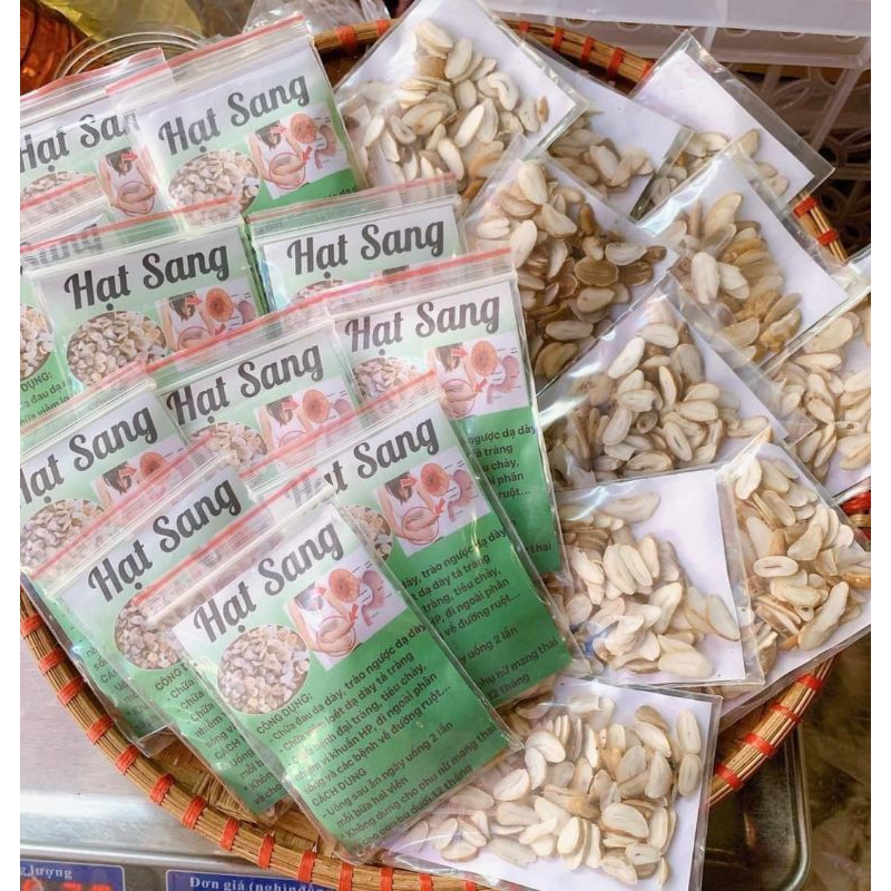 Hạt Sang, Hạt Sành Hỗ Trợ Đau Dạ Dày, Đại Tràng...